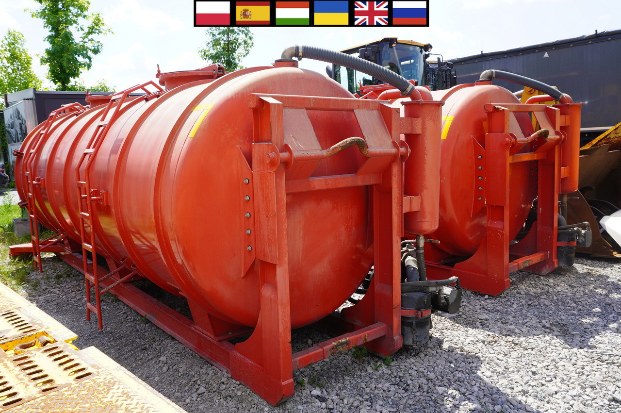 STAL UNUSED Septic barrel / 13000 l - رافعة خطافية/ نظام اللودر الانزلاقي: صورة 1 STAL UNUSED Septic barrel / 13000 l - رافعة خطافية/ نظام اللودر الانزلاقي: صورة 1