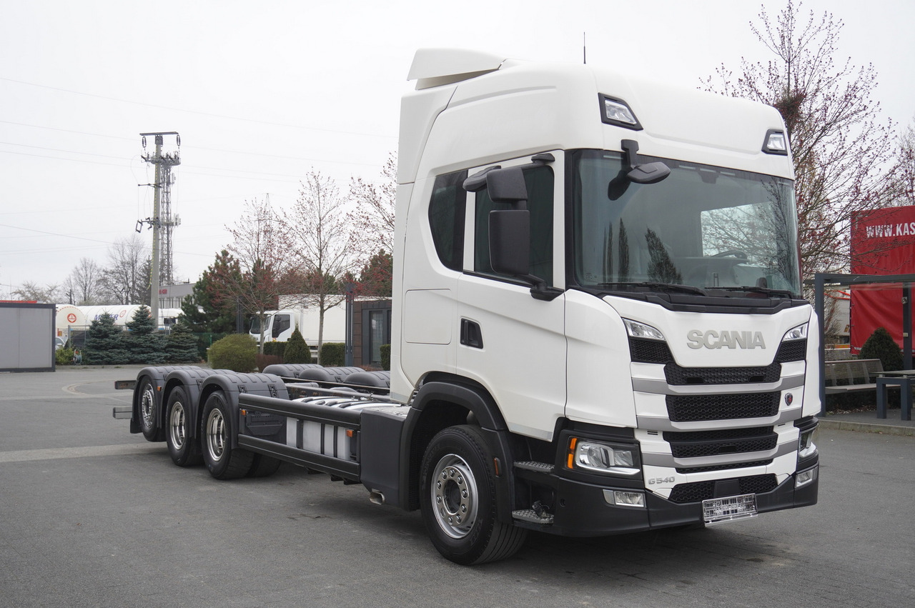 Scania G540 8x4 / Chassis 8.7 m / Steered axle / 2021 - شاحنة كرين: صورة 1 Scania G540 8x4 / Chassis 8.7 m / Steered axle / 2021 - شاحنة كرين: صورة 1