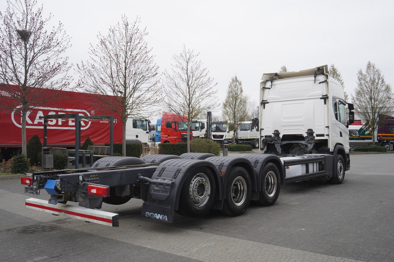 Scania G540 8x4 / Chassis 8.7 m / Steered axle / 2021 - شاحنة بهيكل معدني للمقصورة: صورة 5 Scania G540 8x4 / Chassis 8.7 m / Steered axle / 2021 - شاحنة بهيكل معدني للمقصورة: صورة 5