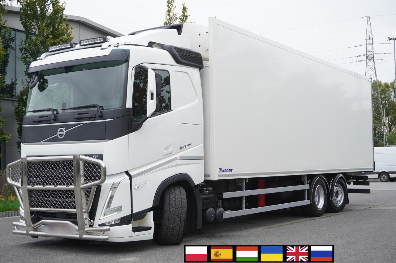 VOLVO FH 460 / Krone refrigerator 23 EPAL! / Carrier Supra 1250 MT Silent / Multitemperature / Steered axle - شاحنة ذات مبرد: صورة 1 VOLVO FH 460 / Krone refrigerator 23 EPAL! / Carrier Supra 1250 MT Silent / Multitemperature / Steered axle - شاحنة ذات مبرد: صورة 1