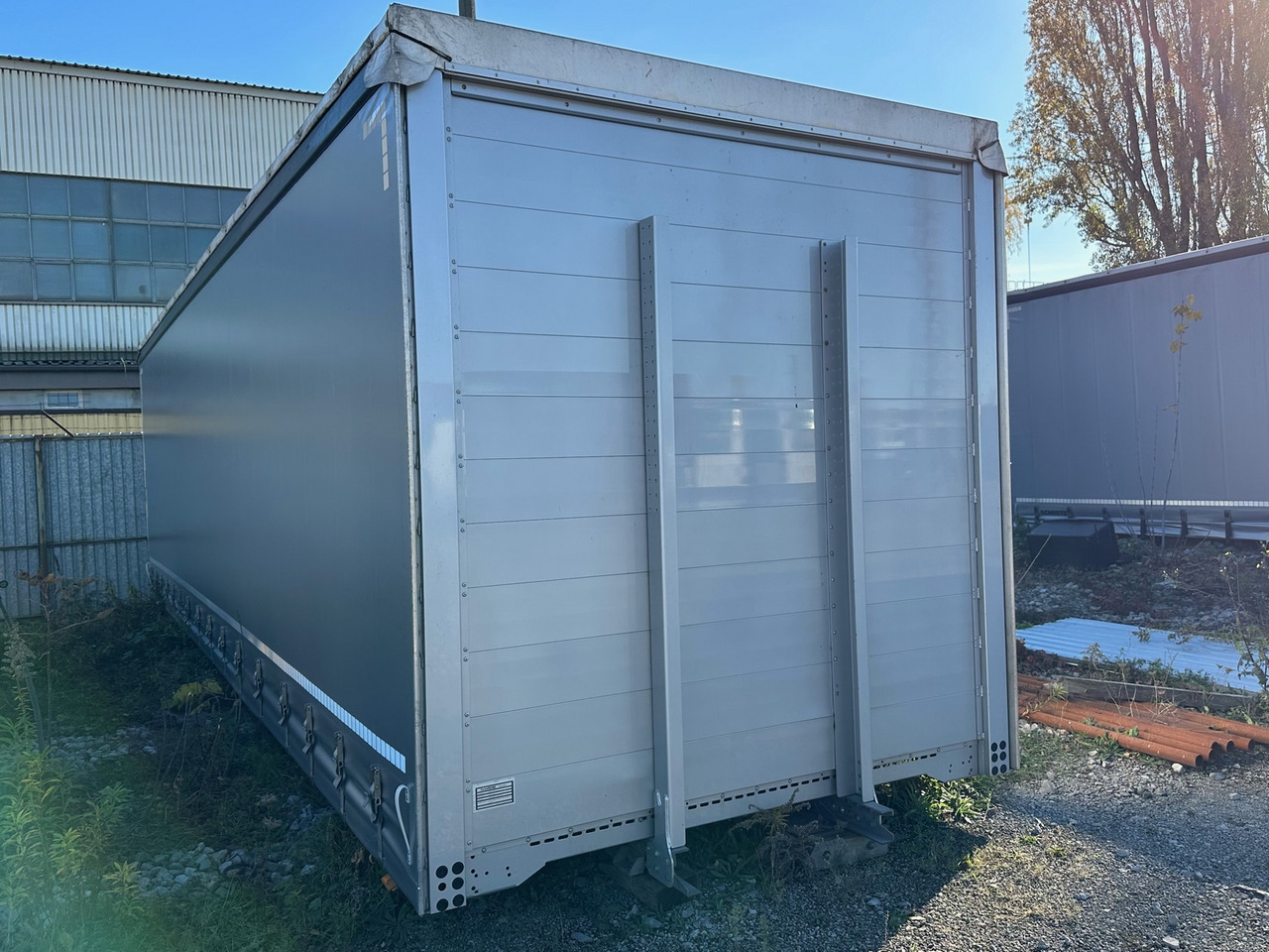 VarioFRAME Bausatz curtain / 23 europallets / 2017 - حاوية ذات ستائر جانبية: صورة 4 VarioFRAME Bausatz curtain / 23 europallets / 2017 - حاوية ذات ستائر جانبية: صورة 4