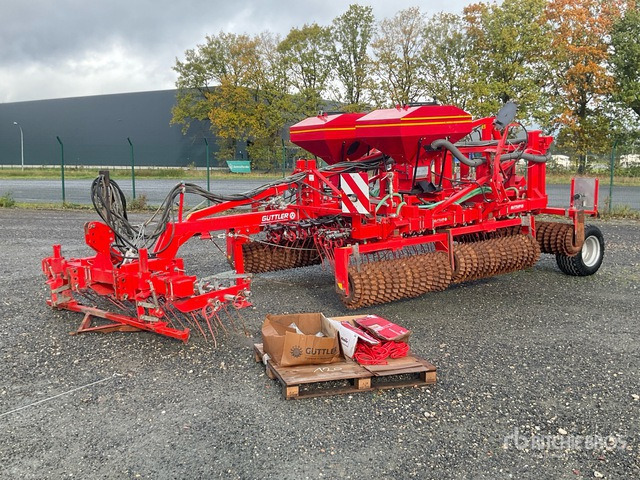 2006 Guettler Greenstar PW940 Master 9 m 3-Point Combination Air Seeder - آلة البذر: صورة 1 2006 Guettler Greenstar PW940 Master 9 m 3-Point Combination Air Seeder - آلة البذر: صورة 1