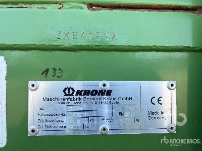 KRONE ZX 550 GL Tri/A - مقطورة رزاعية: صورة 5 KRONE ZX 550 GL Tri/A - مقطورة رزاعية: صورة 5