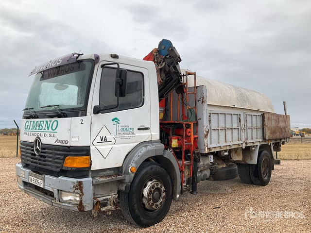 1998 Mercedes-Benz Atego 1823 1998 Palfinger PK14080 5640 kg ... Dump Truck with Crane - شاحنة قلاب: صورة 3 1998 Mercedes-Benz Atego 1823 1998 Palfinger PK14080 5640 kg ... Dump Truck with Crane - شاحنة قلاب: صورة 3