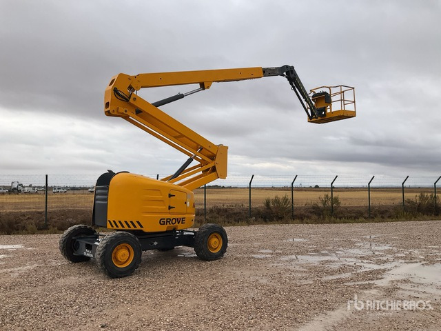 2003 Grove A60J 4WD Diesel Articulating Boom Lift - مرفاع مفصلي: صورة 2 2003 Grove A60J 4WD Diesel Articulating Boom Lift - مرفاع مفصلي: صورة 2