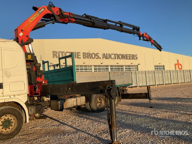 2003 Scania R124L 2007 Palfinger PK60002 19000 kg ... Flatbed Truck with Crane - شاحنات مسطحة, شاحنة كرين: صورة 5 2003 Scania R124L 2007 Palfinger PK60002 19000 kg ... Flatbed Truck with Crane - شاحنات مسطحة, شاحنة كرين: صورة 5