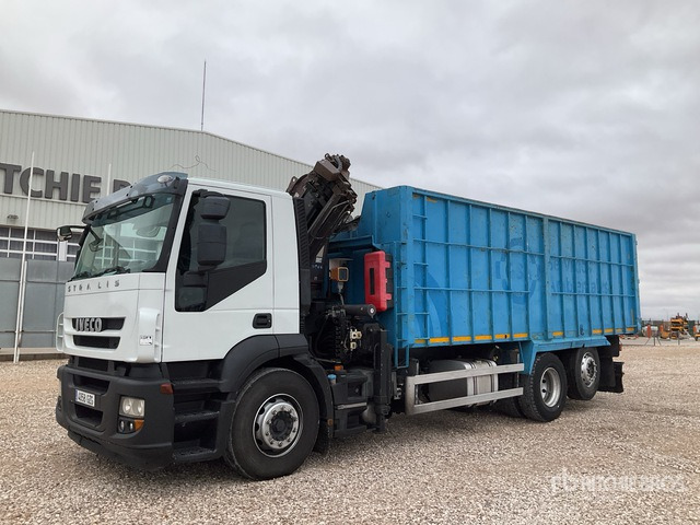 2010 Iveco Stralis 310 2010 Atlas 165.2E Knuckle Boom ... Dump Truck with Crane - شاحنة قلاب: صورة 1 2010 Iveco Stralis 310 2010 Atlas 165.2E Knuckle Boom ... Dump Truck with Crane - شاحنة قلاب: صورة 1