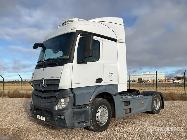 2015 Mercedes-Benz Actros 1845LS 4x2 S/A Sleeper Truck Tractor - رأس تريلا: صورة 1 2015 Mercedes-Benz Actros 1845LS 4x2 S/A Sleeper Truck Tractor - رأس تريلا: صورة 1