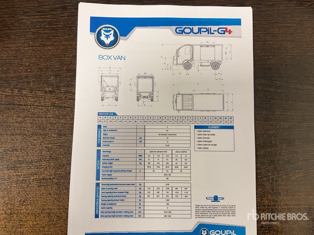 2019 Goupil G4M Electric Utility Vehicle - سيارة خدمات/ سيارة خاصة: صورة 5 2019 Goupil G4M Electric Utility Vehicle - سيارة خدمات/ سيارة خاصة: صورة 5