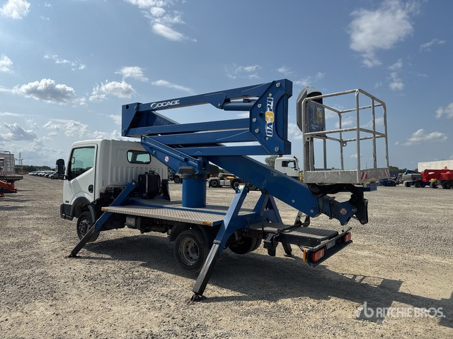 2017 Nissan Cabstar Cabstar 35.12 2017 Socage DA 324 24 m on Bucket Truck - منصة محمولة مثبتة على الشاحنة: صورة 3 2017 Nissan Cabstar Cabstar 35.12 2017 Socage DA 324 24 m on Bucket Truck - منصة محمولة مثبتة على الشاحنة: صورة 3