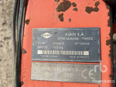 KUHN GF 6401T - نشارة الدريس/ شوكة جرف: صورة 5 KUHN GF 6401T - نشارة الدريس/ شوكة جرف: صورة 5