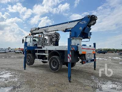 RENAULT MIDLINER 2002 Multitel Pagliero J328.200 ... - منصة محمولة مثبتة على الشاحنة: صورة 2 RENAULT MIDLINER 2002 Multitel Pagliero J328.200 ... - منصة محمولة مثبتة على الشاحنة: صورة 2
