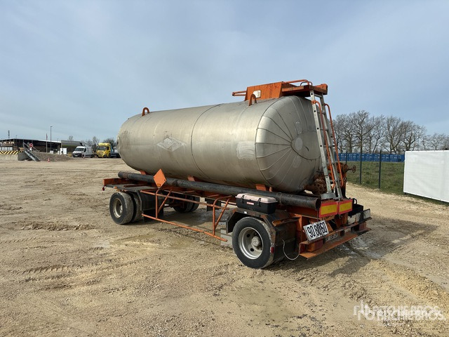 1988 Secmair Original 9500 gal Remorque Citerne A Bitume Asphalt Tank Trailer - مقطورة صهريج: صورة 4 1988 Secmair Original 9500 gal Remorque Citerne A Bitume Asphalt Tank Trailer - مقطورة صهريج: صورة 4