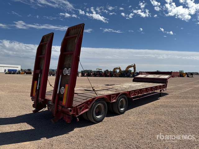 1989 Castera RSTP25 T/A Semi-Remorque Porte-Engins ... Lowboy Trailer - نصف مقطورة بلودر منخفض: صورة 3 1989 Castera RSTP25 T/A Semi-Remorque Porte-Engins ... Lowboy Trailer - نصف مقطورة بلودر منخفض: صورة 3
