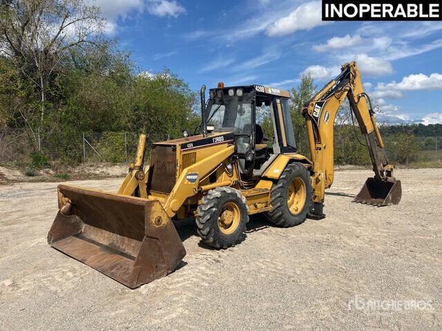 1995 Cat 428B 4x4 Chargeuse Pelleteuse 4x4 (I ... Backhoe Loader - لودر ذو محراث خلفي/ باكهو: صورة 2 1995 Cat 428B 4x4 Chargeuse Pelleteuse 4x4 (I ... Backhoe Loader - لودر ذو محراث خلفي/ باكهو: صورة 2