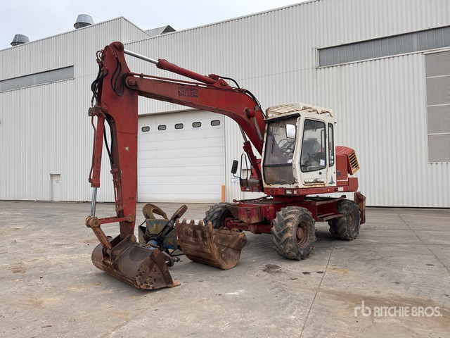 1995 Liebherr A312 Pelle Sur Pneus Wheel Excavator - حفار ذو عجلات: صورة 1 1995 Liebherr A312 Pelle Sur Pneus Wheel Excavator - حفار ذو عجلات: صورة 1