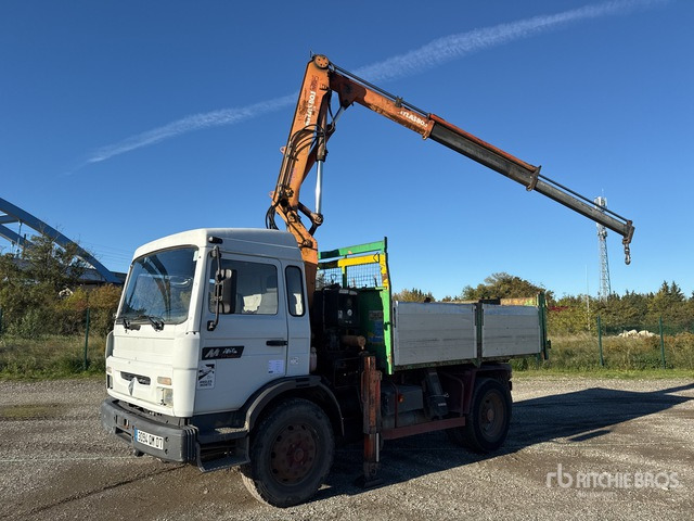 1998 Renault Midliner M210 1990 atlas 80.1 4000 kg on 4x2 ... Flatbed Truck with Crane - شاحنات مسطحة, شاحنة كرين: صورة 2 1998 Renault Midliner M210 1990 atlas 80.1 4000 kg on 4x2 ... Flatbed Truck with Crane - شاحنات مسطحة, شاحنة كرين: صورة 2