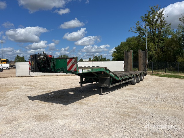 2001 Kaiser S4503F2C Tri/A Semi-Remorque Porte-Engin ... Lowboy Trailer - نصف مقطورة بلودر منخفض: صورة 1 2001 Kaiser S4503F2C Tri/A Semi-Remorque Porte-Engin ... Lowboy Trailer - نصف مقطورة بلودر منخفض: صورة 1
