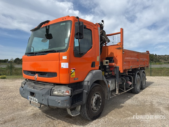 2004 Renault Kerax 420 dci 2003 Palfinger PK15500 5500 kg ... Dump Truck with Crane - شاحنة قلاب, شاحنة كرين: صورة 1 2004 Renault Kerax 420 dci 2003 Palfinger PK15500 5500 kg ... Dump Truck with Crane - شاحنة قلاب, شاحنة كرين: صورة 1