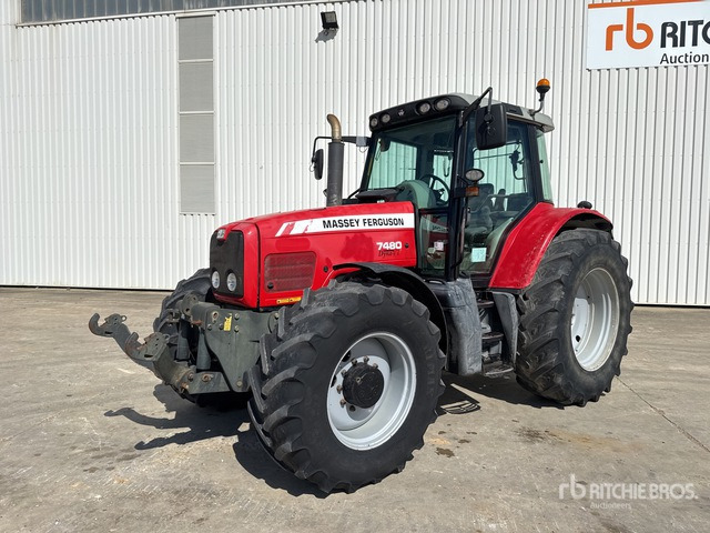 2005 Massey Ferguson 7480 Dyna-VT 4x4 Tracteur Agricole 4WD Tractor - جرار: صورة 2 2005 Massey Ferguson 7480 Dyna-VT 4x4 Tracteur Agricole 4WD Tractor - جرار: صورة 2