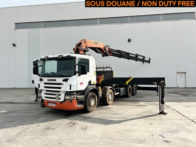 2005 Scania P380 2005 Palfinger PK 56002 18290 k ... Flatbed Truck with Crane - شاحنات مسطحة, شاحنة كرين: صورة 2 2005 Scania P380 2005 Palfinger PK 56002 18290 k ... Flatbed Truck with Crane - شاحنات مسطحة, شاحنة كرين: صورة 2