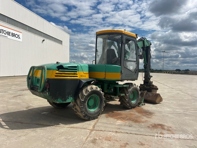 2006 Mecalac 12MXT Pelle Sur Pneus Wheel Excavator - حفار ذو عجلات: صورة 3 2006 Mecalac 12MXT Pelle Sur Pneus Wheel Excavator - حفار ذو عجلات: صورة 3