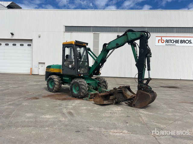 2006 Mecalac 12MXT Pelle Sur Pneus Wheel Excavator - حفار ذو عجلات: صورة 1 2006 Mecalac 12MXT Pelle Sur Pneus Wheel Excavator - حفار ذو عجلات: صورة 1