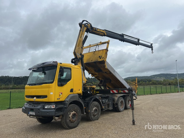 2006 Renault Kerax 380 2005 Palfinger PK20002 6100 kg ... Dump Truck with Crane - شاحنة قلاب: صورة 1 2006 Renault Kerax 380 2005 Palfinger PK20002 6100 kg ... Dump Truck with Crane - شاحنة قلاب: صورة 1
