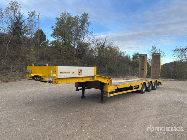 2007 Faymonville TL3GE Tri/A Remorque Porte-Engins Lowboy Trailer - نصف مقطورة بلودر منخفض: صورة 2 2007 Faymonville TL3GE Tri/A Remorque Porte-Engins Lowboy Trailer - نصف مقطورة بلودر منخفض: صورة 2