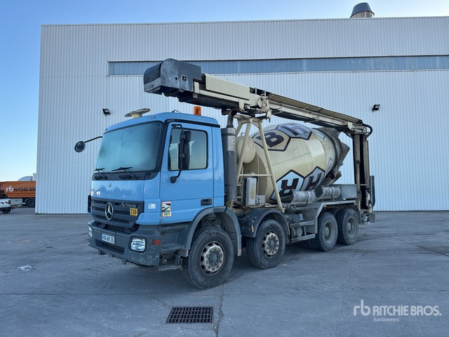 2007 Mercedes-Benz Actros 3236 8x4 Camion Toupie 8x4 Mixer Truck - شاحنة خلاطة خرسانة: صورة 2 2007 Mercedes-Benz Actros 3236 8x4 Camion Toupie 8x4 Mixer Truck - شاحنة خلاطة خرسانة: صورة 2