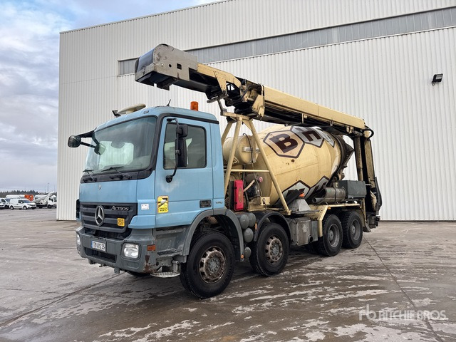 2007 Mercedes-Benz Actros 8x4 Camion Malaxeur 8x4 Mixer Truck - شاحنة خلاطة خرسانة: صورة 1 2007 Mercedes-Benz Actros 8x4 Camion Malaxeur 8x4 Mixer Truck - شاحنة خلاطة خرسانة: صورة 1