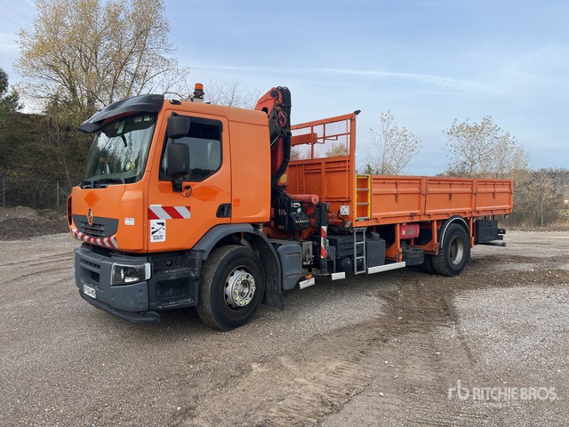 2007 Renault Premium II DXi 2007 Palfinger PK15500 5750 kg ... Flatbed Truck with Crane - شاحنات مسطحة, شاحنة كرين: صورة 2 2007 Renault Premium II DXi 2007 Palfinger PK15500 5750 kg ... Flatbed Truck with Crane - شاحنات مسطحة, شاحنة كرين: صورة 2