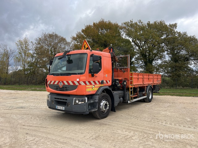 2007 Renault Premium Lander 320 DXI 2006 Palfinger PK15500 6200 kg ... Flatbed Truck with Crane - شاحنات مسطحة: صورة 1 2007 Renault Premium Lander 320 DXI 2006 Palfinger PK15500 6200 kg ... Flatbed Truck with Crane - شاحنات مسطحة: صورة 1