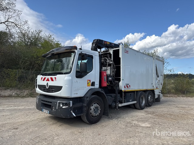 2008 Renault Kerax 370 DXi 6x2 Rear Loader Camion A Ordure ... Waste Collection Truck - شاحنة قمامة: صورة 2 2008 Renault Kerax 370 DXi 6x2 Rear Loader Camion A Ordure ... Waste Collection Truck - شاحنة قمامة: صورة 2