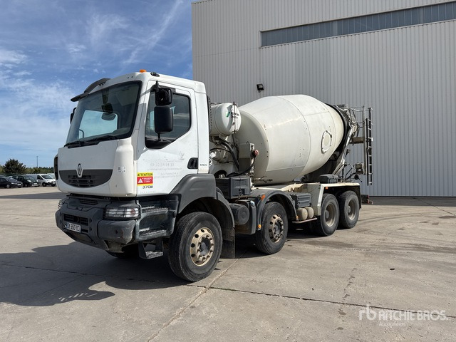 2008 Renault Kerax 370DXi 8x4 Camion Malaxeur Mixer Truck - شاحنة خلاطة خرسانة: صورة 1 2008 Renault Kerax 370DXi 8x4 Camion Malaxeur Mixer Truck - شاحنة خلاطة خرسانة: صورة 1