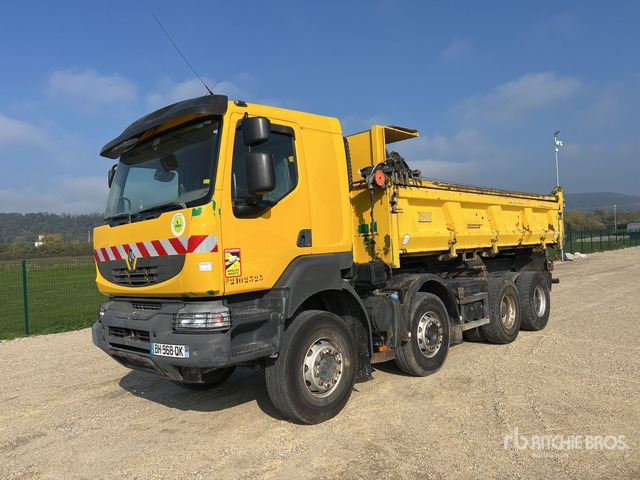 2008 Renault Kerax 450.32 8x4 Crew Cab Camion Benne 8x4 Tri/A Dump Truck - شاحنة قلاب: صورة 1 2008 Renault Kerax 450.32 8x4 Crew Cab Camion Benne 8x4 Tri/A Dump Truck - شاحنة قلاب: صورة 1