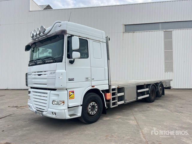 2009 DAF XF105.510 Camion Plateau Flatbed Truck - شاحنات مسطحة: صورة 1 2009 DAF XF105.510 Camion Plateau Flatbed Truck - شاحنات مسطحة: صورة 1