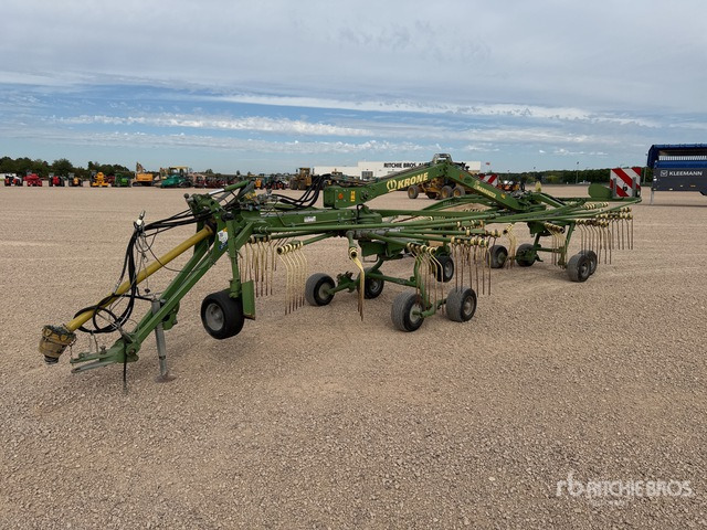 2012 Krone Swadro 710/26T 7.10 m 2 Rotor Andaineur Hay Rake - نشارة الدريس/ شوكة جرف: صورة 2 2012 Krone Swadro 710/26T 7.10 m 2 Rotor Andaineur Hay Rake - نشارة الدريس/ شوكة جرف: صورة 2