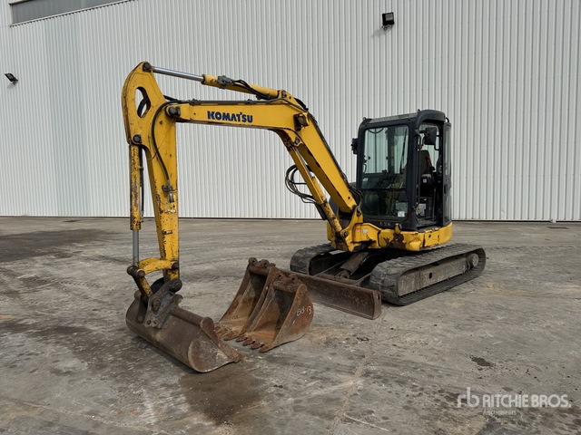 2014 Komatsu PC55MR-3 Mini-Pelle Mini Excavator: <6.6t - حفار صغير: صورة 2 2014 Komatsu PC55MR-3 Mini-Pelle Mini Excavator: <6.6t - حفار صغير: صورة 2