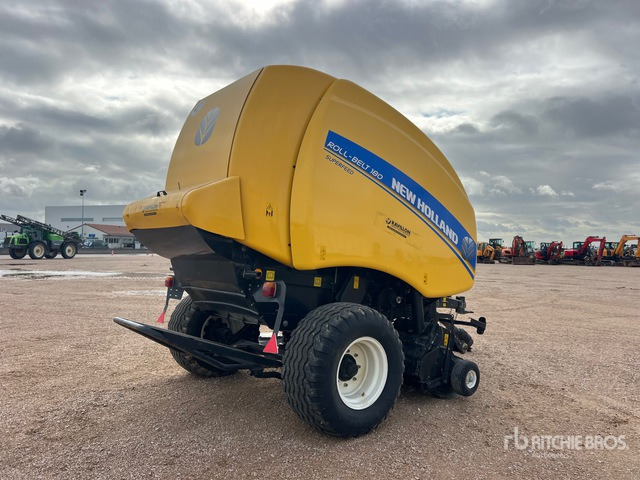 2015 New Holland Roll Belt 180 Presse A Balles Rondes 1 Essieu S/A Round Baler - آلة بالات دائرية: صورة 4 2015 New Holland Roll Belt 180 Presse A Balles Rondes 1 Essieu S/A Round Baler - آلة بالات دائرية: صورة 4