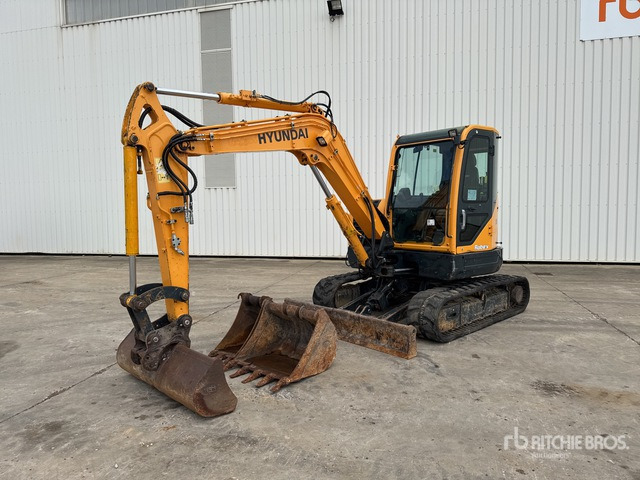 2017 Hyundai R60CR-9A Mini-Pelle Mini Excavator:  <6.6t - حفار صغير: صورة 1 2017 Hyundai R60CR-9A Mini-Pelle Mini Excavator:  <6.6t - حفار صغير: صورة 1