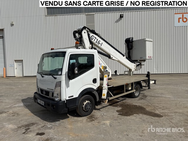 2017 Nissan Cabstar NT400 35.12 2016 Manotti CT16.I 14 m on 4x2 ... Bucket Truck - منصة محمولة مثبتة على الشاحنة: صورة 1 2017 Nissan Cabstar NT400 35.12 2016 Manotti CT16.I 14 m on 4x2 ... Bucket Truck - منصة محمولة مثبتة على الشاحنة: صورة 1