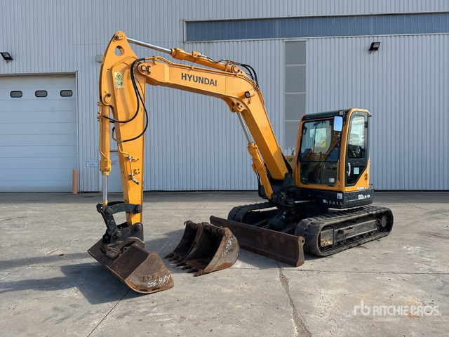 2018 Hyundai R80CR-9A Pelle Sur Chenilles Tracked Excavator - حفار زاحف: صورة 1 2018 Hyundai R80CR-9A Pelle Sur Chenilles Tracked Excavator - حفار زاحف: صورة 1
