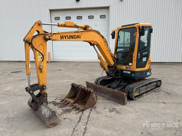 2018 Hyundai Robex35Z-9 Mini-Pelle Mini Excavator:  <6.6t - حفار صغير: صورة 1 2018 Hyundai Robex35Z-9 Mini-Pelle Mini Excavator:  <6.6t - حفار صغير: صورة 1