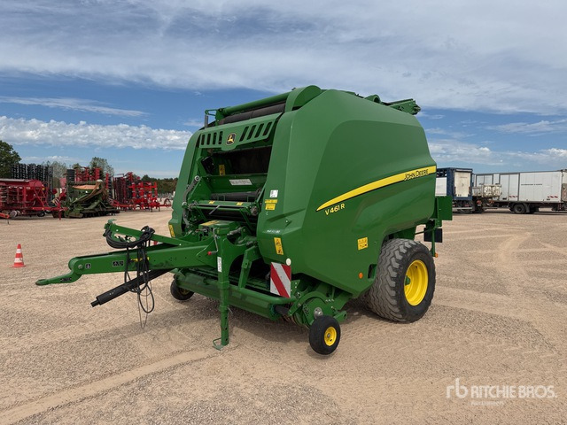 2019 John Deere V461R Presse A Balles Rondes Round Baler - آلة بالات دائرية: صورة 2 2019 John Deere V461R Presse A Balles Rondes Round Baler - آلة بالات دائرية: صورة 2