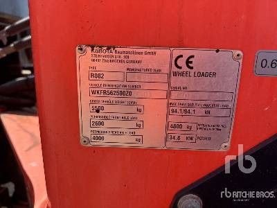 KUBOTA R082 Chargeuse Sur Pneus - اللودر بعجل: صورة 5 KUBOTA R082 Chargeuse Sur Pneus - اللودر بعجل: صورة 5