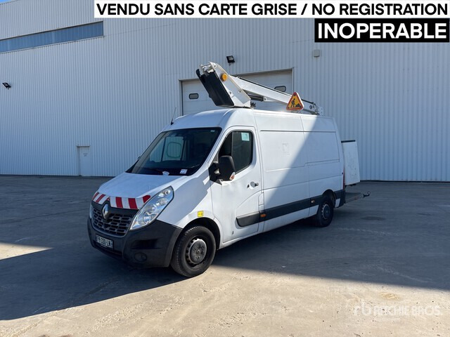 Renault Master Camion ? godets - منصة محمولة مثبتة على الشاحنة: صورة 1 Renault Master Camion ? godets - منصة محمولة مثبتة على الشاحنة: صورة 1
