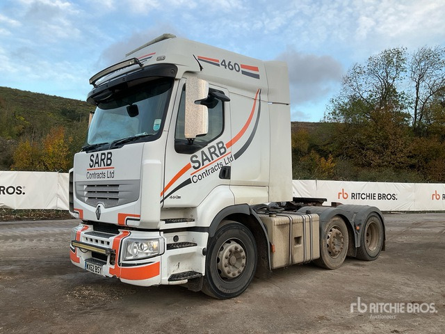 2012 Renault P460 6x2 T/A Sleeper Truck Tractor - رأس تريلا: صورة 1 2012 Renault P460 6x2 T/A Sleeper Truck Tractor - رأس تريلا: صورة 1