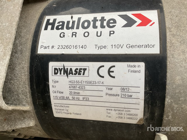 2013 Haulotte HA16DX 4WD Diesel Articulating Boom Lift - مرفاع مفصلي: صورة 5 2013 Haulotte HA16DX 4WD Diesel Articulating Boom Lift - مرفاع مفصلي: صورة 5