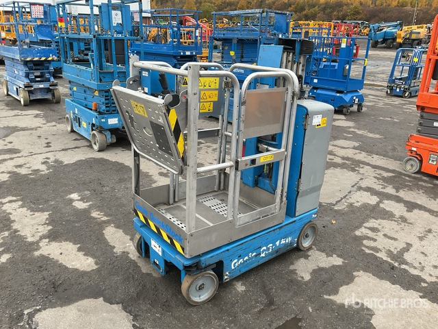 2014 Genie QS15 Vertical Mast Lift - مرفاع بصاري عمودي: صورة 1 2014 Genie QS15 Vertical Mast Lift - مرفاع بصاري عمودي: صورة 1